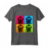 Bouvier des Flandres Cane Pop Art Design Illustrazione Maglietta - Regalo Perfetto per Amanti dei Cani - Ideale per Natale, Compleanni o San Valentino