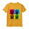 Bouvier des Flandres Cane Pop Art Design Illustrazione Maglietta - Regalo Perfetto per Amanti dei Cani - Ideale per Natale, Compleanni o San Valentino