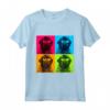 Bouvier des Flandres Cane Pop Art Design Illustrazione Maglietta - Regalo Perfetto per Amanti dei Cani - Ideale per Natale, Compleanni o San Valentino