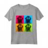 Bouvier des Flandres Cane Pop Art Design Illustrazione Maglietta - Regalo Perfetto per Amanti dei Cani - Ideale per Natale, Compleanni o San Valentino