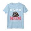 Best Dog Bouvier des Flandres Mom Ever - Maglietta per Donne Amanti dei Cani - Regalo Compleanno per Proprietari di Bouvier des Flandres
