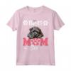 Best Dog Bouvier des Flandres Mom Ever - Maglietta per Donne Amanti dei Cani - Regalo Compleanno per Proprietari di Bouvier des Flandres