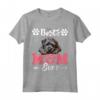 Best Dog Bouvier des Flandres Mom Ever - Maglietta per Donne Amanti dei Cani - Regalo Compleanno per Proprietari di Bouvier des Flandres