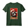 Divertente Bouvier Des Flandres Natale Cattivo Vintage Maglietta - Regalo Unico per Amanti dei Cani - Ideale per Cane Mamma o Papà