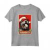Divertente Bouvier Des Flandres Natale Cattivo Vintage Maglietta - Regalo Unico per Amanti dei Cani - Ideale per Cane Mamma o Papà