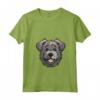 Donna Carino Bouvier des Flandres Faccia Cartoon Herding Dog Amante Maglietta - Ideale per Proprietari di Cani - Adoro il mio Bouvier des Flandres