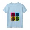 Bouvier des Flandres Cane Pop Art Design Illustrazione Maglietta con Collo a V - Regalo per Proprietari di Cani - Ideale per Natale o Compleanni