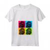 Bouvier des Flandres Cane Pop Art Design Illustrazione Maglietta con Collo a V - Regalo per Proprietari di Cani - Ideale per Natale o Compleanni