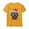 Bouvier Des Flandres Cappello di Babbo Natale Divertente - Maglietta per Cani Mamma e Papà - Regalo di Natale e Compleanno