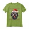 Bouvier Des Flandres Cappello di Babbo Natale Divertente - Maglietta per Cani Mamma e Papà - Regalo di Natale e Compleanno