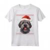 Bouvier Des Flandres Cappello di Babbo Natale Divertente - Maglietta per Cani Mamma e Papà - Regalo di Natale e Compleanno
