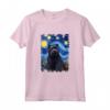 Bouvier Des Flandres - Dipinto con Cane Stellato, Mamma e Papà Maglietta - Il Miglior Regalo Carino per Amanti dei Cani - Ideale per Natale, Ringraziamento o Compleanno