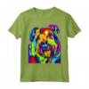 Bouvier Des Flandres Cane Artistico Divertente - Maglietta Colorata con Arte Pop - Abbigliamento per Amanti dei Cani
