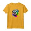 Bouvier des Flandres Pop Art - Dog Lover Splash Art Maglietta - Ideale per Orgogliosi Proprietari e Famiglie Bouvier des Flandres