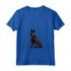 Donna Bouvier des Flandres Maglietta con Collo a V - Design Illustrato del Cane - Leggera e Comoda