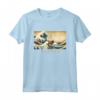Surf Bouvier Des Flandres Kanagawa Wave Cane Giapponese Maglietta - Regalo per Amanti dei Cani - Ideale per Natale, Ringraziamento o San Valentino