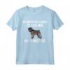 Divertente Il mio Bouvier des Flandres sta chiamando e devo andare cane Maglietta - Regalo per Amanti dei Cani - Ideale per Proprietari di Bouvier des Flandres