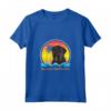 HapTiger Bouviers des Flandre - Dog Lover T-shirt for Father Daddy Papa Grandpa - Unique Gift Idea for Dog Lovers