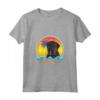 HapTiger Bouviers des Flandre - Dog Lover T-shirt for Father Daddy Papa Grandpa - Unique Gift Idea for Dog Lovers