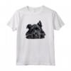Lazy Bouvier des Flandres Maglietta - Design Illustrazione di Bouvier des Flandres - Ideale per gli Amanti dei Cani