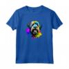 Bouvier des Flandres Pop Art - Dog Lover Splash Art Maglietta - Ideale per Proprietari e Famiglie