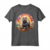 Bouvier des Flandres Rainbow Bridge - Cucciolo di cane commemorativo Maglietta per Amanti dei cani - Design Unico per Addestratori e Allevatori