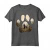 Bouvier Des Flandres Mountain Paw Design - Maglietta Cane per Mamma e Papà - Regalo Unico per Amanti dei Cani