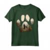 Bouvier Des Flandres Mountain Paw Design - Maglietta Cane per Mamma e Papà - Regalo Unico per Amanti dei Cani