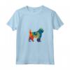 Design Retrò Del Cane Bouvier Des Flandres Maglietta con Collo a V - Vintage Bouvier Des Flandres Design for Dog Lovers