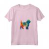 Design Retrò Del Cane Bouvier Des Flandres Maglietta con Collo a V - Vintage Bouvier Des Flandres Design for Dog Lovers