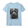 Raffreddare Bouvier Des Flandres Ritratto in Bianco e Nero - Maglietta Stile Cani - Regalo per Amanti dei Bouvier Des Flandres