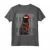 Natale Ugly Christmas Bovaro delle Fiandre Maglietta - Regalo per Amanti dei Cani - Santa Hat Xmas Design