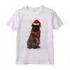 Natale Ugly Christmas Bovaro delle Fiandre Maglietta - Regalo per Amanti dei Cani - Santa Hat Xmas Design