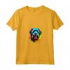 Bouvier des Flandres Pop Art - Dog Lover Splash Art Maglietta con Collo a V - Ideale per Proprietari e Famiglie Bouvier des Flandres