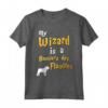 My Wizard is Bouviers des Flandres - Maglietta Regalo per Amanti dei Cani - Ideale per Maghi e Proprietari di Bouviers des Flandres