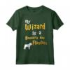 My Wizard is Bouviers des Flandres - Maglietta Regalo per Amanti dei Cani - Ideale per Maghi e Proprietari di Bouviers des Flandres