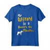 My Wizard is Bouviers des Flandres - Maglietta Regalo per Amanti dei Cani - Ideale per Maghi e Proprietari di Bouviers des Flandres