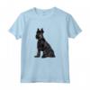 Bouvier des Flandres Maglietta - Design Illustrazione per Amanti dei Cani - Leggera e Comoda