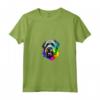 Bouvier des Flandres Pop Art - Dog Lover Splash Art Maglietta con Collo a V - Ideale per Proprietari e Amanti dei Cani