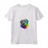 Bouvier des Flandres Pop Art - Dog Lover Splash Art Maglietta con Collo a V - Ideale per Proprietari e Amanti dei Cani