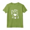 Bouvier des Flandres Love Dog Paw Cuore Graphic Design Maglietta - Ideale per gli Amanti dei Cani