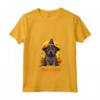 Bouvier Des Flandres - Maglietta Divertente per Halloween con Collo a V - Il Miglior Costume per Cane