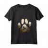 Donna Bouvier Des Flandres Mountain Paw Design Cane Mamma Papà Maglietta con Collo a V - Regalo per Amanti dei Cani - Ideale per Natale, Ringraziamento o Compleanni