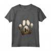 Donna Bouvier Des Flandres Mountain Paw Design Cane Mamma Papà Maglietta con Collo a V - Regalo per Amanti dei Cani - Ideale per Natale, Ringraziamento o Compleanni