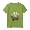 Donna Bouvier Des Flandres Mountain Paw Design Cane Mamma Papà Maglietta con Collo a V - Regalo per Amanti dei Cani - Ideale per Natale, Ringraziamento o Compleanni