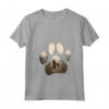 Donna Bouvier Des Flandres Mountain Paw Design Cane Mamma Papà Maglietta con Collo a V - Regalo per Amanti dei Cani - Ideale per Natale, Ringraziamento o Compleanni