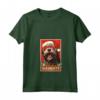 Divertente Bouvier Des Flandres Natale Cattivo Vintage Maglietta con Collo a V - Regalo Unico per Amanti dei Cani - Ideale per Natale