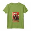 Divertente Bouvier Des Flandres Natale Cattivo Vintage Maglietta con Collo a V - Regalo Unico per Amanti dei Cani - Ideale per Natale