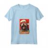 Divertente Bouvier Des Flandres Natale Cattivo Vintage Maglietta con Collo a V - Regalo Unico per Amanti dei Cani - Ideale per Natale