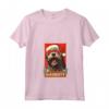 Divertente Bouvier Des Flandres Natale Cattivo Vintage Maglietta con Collo a V - Regalo Unico per Amanti dei Cani - Ideale per Natale